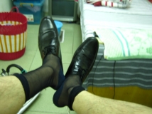 性感日本黑丝和皮鞋诱惑