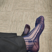 swufo的锦纶丝袜凉鞋皮鞋，锦丝就像宝石一样漂亮