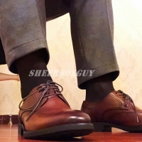#sheersoxguy#第六帖/厚木黑丝配新鞋