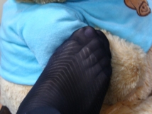 黑色斜纹丝袜